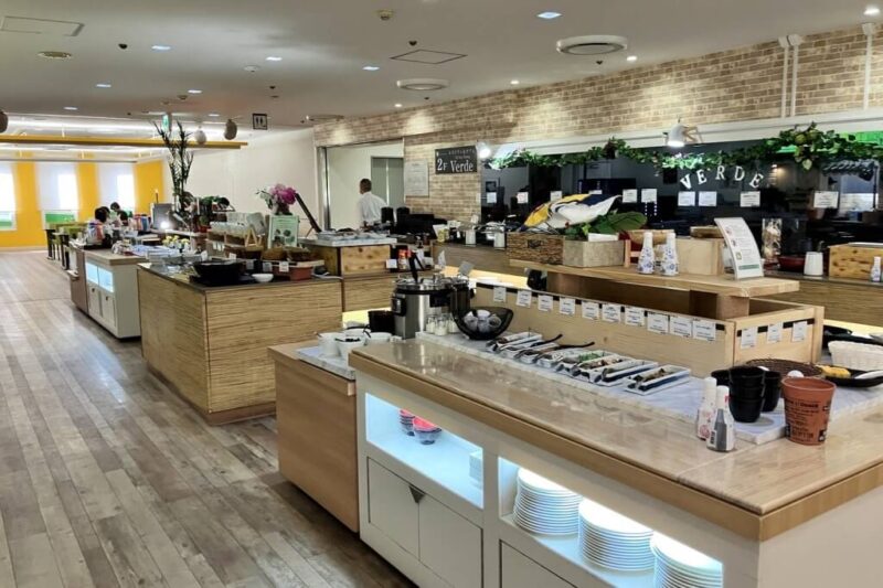 ANAホリデイ・イン 札幌すすきののビュッフェの様子